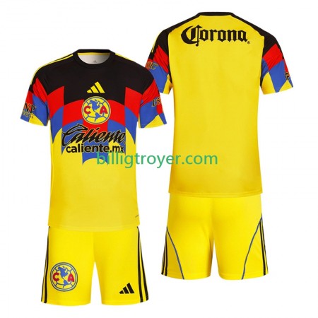 Billige Fotballdrakter Club América Barn Hjemmedraktsett 2025/26 Kortermet